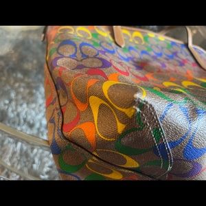 Coach pride heritage bag